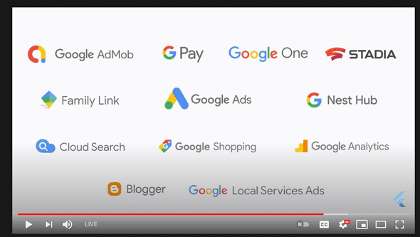 Google Flutter Apps